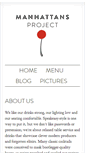 Mobile Screenshot of manhattansproject.com